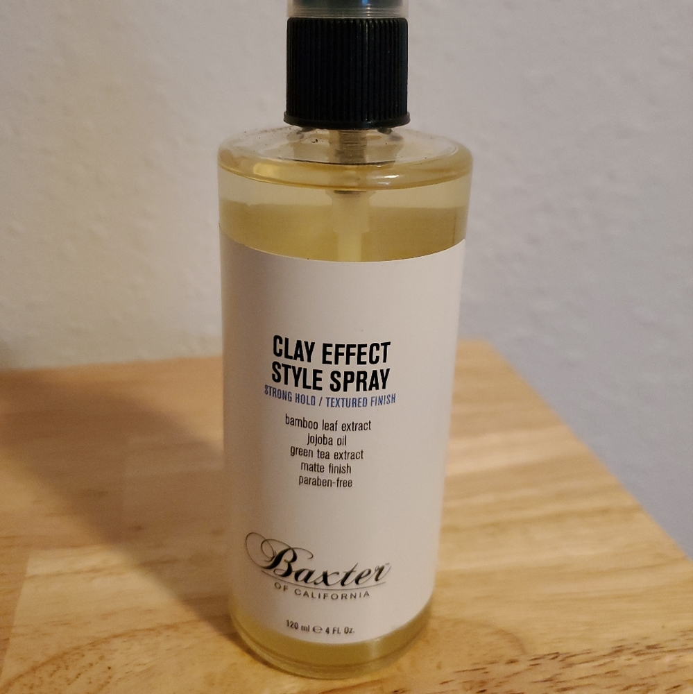 Baxter of California Clay Effect Style Spray Strong Hold Textured 4 Oz